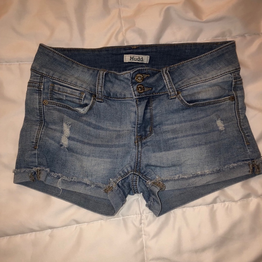 MUDD DENIM SHORTS